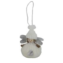 Anděl k zavěšení X7519 - 8 × 6 × 10 cm