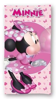 FARO Osuška Minnie mašličky Bavlna - Froté, 70/140 cm