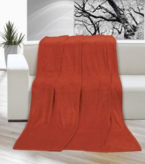Přikrývka KORALL MICRO 200x230 cm Terrakota 6014/037 200x230 cm