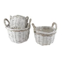 Obal k osázení s plastem, 3 ks P2256 - 19x14x17cm