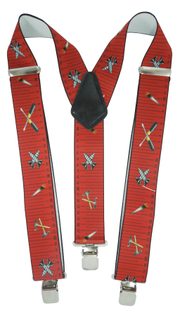 Pánské šle stolář 50 mm Y 120 cm