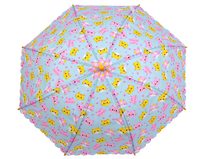 Dětský vystřelovací deštník duha, dino, raketa, kočka