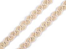 Bavlněný prýmek šíře 8 mm METRÁŽ