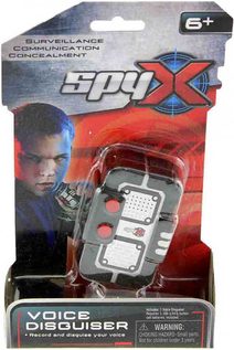 SpyX Měnič hlasu špionážní herní set tajný agent na baterie Zvuk
