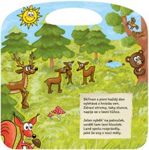 ALBI Kouzelné čtení Kniha interaktivní Básničky z lesa