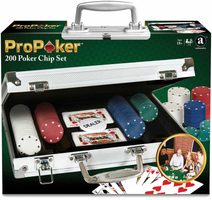 HRA Poker 200 žetonů v kufříku pro dospělé