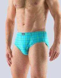 Pánské slipy se širším bokem s potiskem