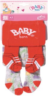 ZAPF CREATION Baby Born punčocháče 2 páry pro panenku miminko 3 druhy