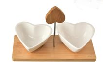 Miska porc.+ bambus tác servírovací set WHITELINE O0289