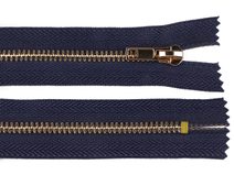 Kovový zip No 5 délka 20 cm (jeansový)