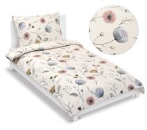 Povlečení flanelové Béžová,Růžová,Béžová 12/709 140x200, 70x90 cm