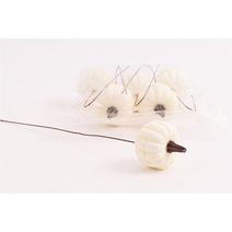 Dýně na drátku 6ks 371382 - dia 4 x 3 cm