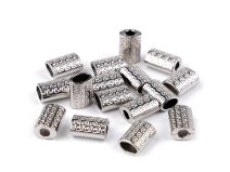 Kovová koncovka na šňůru Ø4 mm / ozdoba 10 kusů