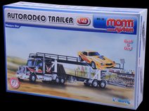 Stavebnice Monti System MS 58.3 Helitransport MI-2 Mercedes Actros L 1:48 v krabici 31,5x21x8cm