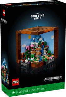 LEGO MINECRAFT Pracovní stůl 21265 STAVEBNICE