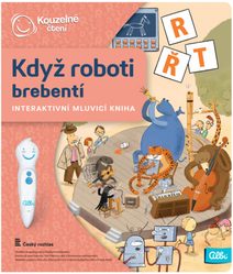 ALBI Kouzelné čtení Kniha interaktivní Když roboti brebentí