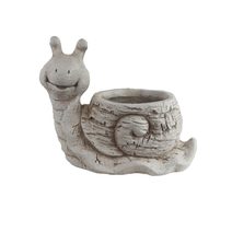 Dekorace k osázení hlemýžď X6557 - 34.5 × 18.5 × 28 cm