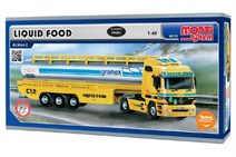 Stavebnice Monti System MS 55 Liguid Food Actros L-MB 1:48 v krabici 31,5x16,5x8cm