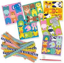 Výroba papírových letadel 16 modelů kreativní set v krabici