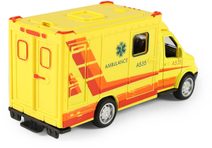 Letadlo dopravní kovové 19cm zpětný chod v krabici