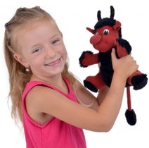 Krtek (Krteček) 20cm modrý kulich trikolora mluvící