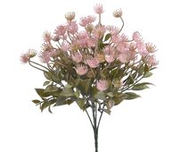 Trs luční květy x5 - světlá růžová