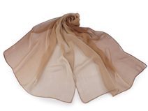 Letní šátek / šála ombré 50x155 cm