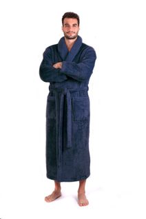 Pánský župan ALTA tmavě modrý hřejivý 21 43 5918