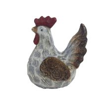 Dekorace kohoutek X6706 - 9 cm