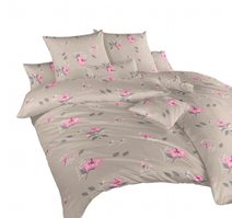 Povlečení flanel Ibišek opál 240x200, 2x70x90 cm