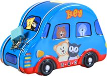 Pokladnička na krk se šňůrkou 11,5cm plast asst 5 barev vodotěsná