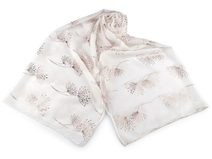 Šátek / šála se zlatým potiskem 70x180 cm