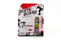 Skateboard prstový šroubovací plast 10cm s doplňky mix