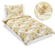 Povlečení flanelové Hnědá 12/326 140x200, 70x90 cm