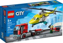 LEGO CITY Přeprava záchranářského vrtulníku 60343