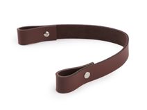 Kožené ucho na tašku / kabelku šíře 2 cm délka 30 cm