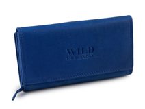 Dámská kožená peněženka 9,5x17 cm