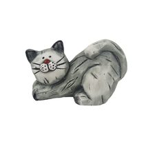 Dekorační kočka X4530/1 - 10.5 × 5.5 × 6.5 cm