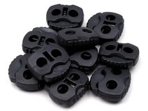 Brzdičky s dvěma dírkami 20x20 mm 10 ks