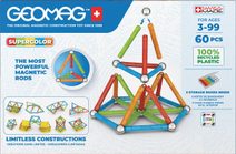 GEOMAG Classic Panels modrá 52 dílků Eko magnetická STAVEBNICE