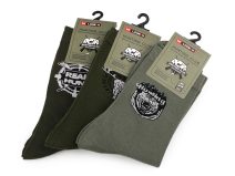 Pánské bavlněné ponožky rybářské, myslivecké 3 páry