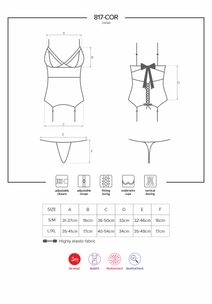 SEXY Korzet 817-COR corset