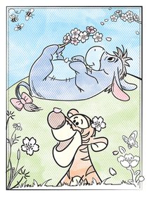 Francouzské krepové povlečení 220x200, 70x90cm ESTER růžová