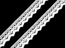 Bavlněná krajka paličkovaná šíře 20 mm METRÁŽ