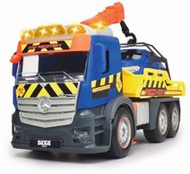 DICKIE Auto odtahová služba Mercedes + autíčko na baterie Světlo Zvuk