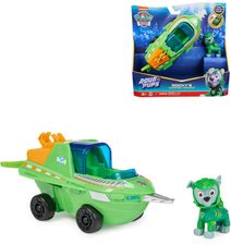 SPIN MASTER Tlapková Patrola Aqua Pups set záchranářské vozidlo + figurka Rocky