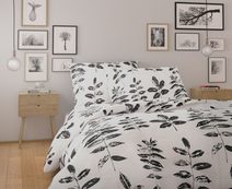 Francouzské prodloužené bavlněné povlečení NORDIC COLLECTION 240x220, 70x90cm TYRA