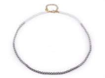 Perlový náhrdelník kombinace barev