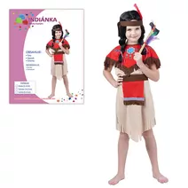KARNEVAL aty INDINKA vel.M (120-130 cm) KOSTM