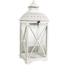 Dřevěná lucerna D1143/ Velká - 81 cm